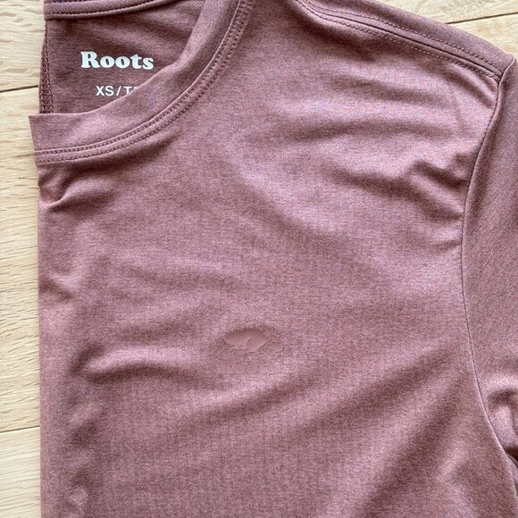 Roots Women's Pink Short Sleeve Casual Dress sz. XS (fits loosely) - Picture 3 of 3